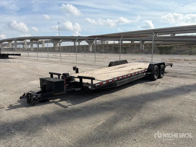 2026 Lacosta 26 ft T/A Equipment Trailer