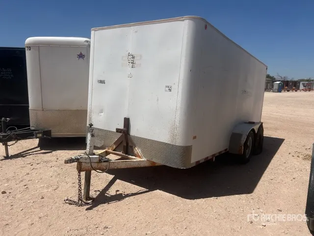 2014 Cargo 14 ft T/A Enclosed Trailer