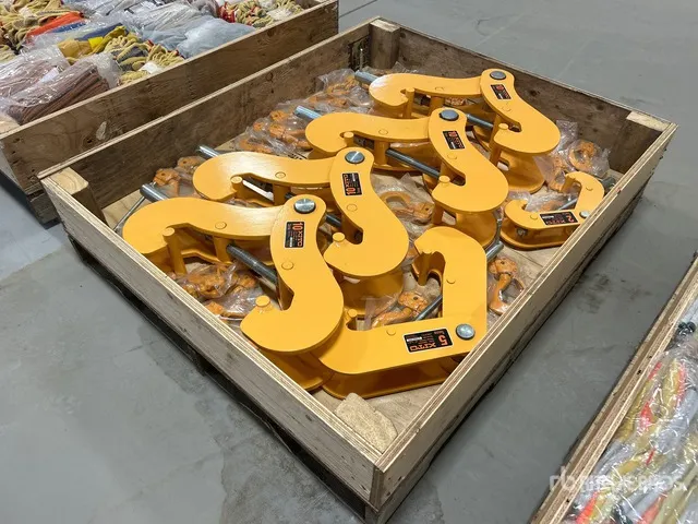 Quantity of (6) Kito Beam Clamps (Unused)