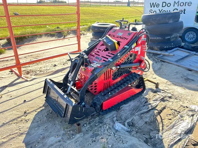 2026 SSL60-RED Mini Compact Track Loader