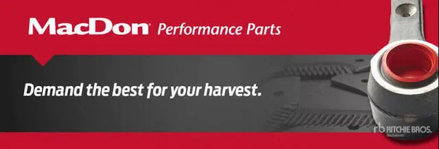 MacDon Parts Credit - Donated by MacDon - Valued at $5,000