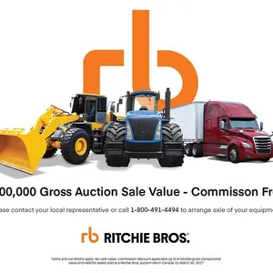 Ritchie Bros. $100,000 Commission-Free Auction Voucher