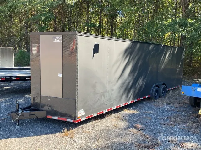 2025 Titanium Cargo 8.5X28 Enclosed Trailer