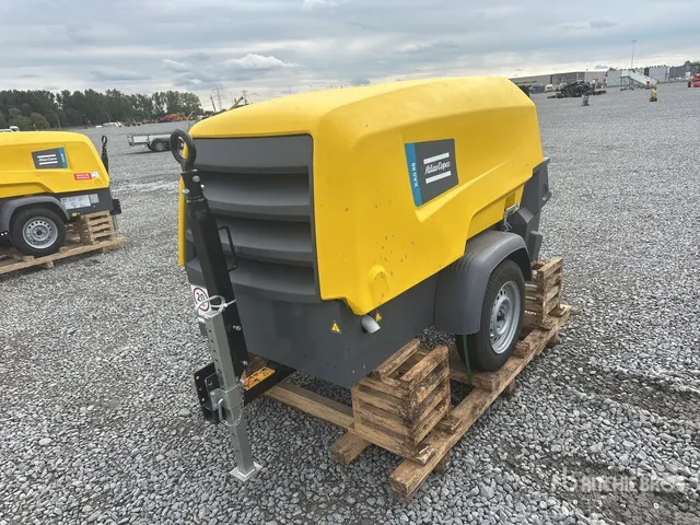 2026 Atlas Copco XAS88 Mobile Air Compressor (Unused)