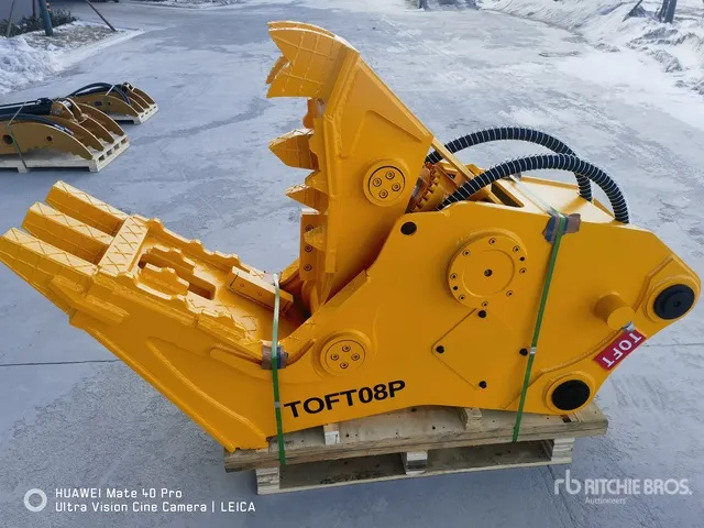 2026 TOFT TOFT08P Demolition Pulverizer - Fits Cat 320 / 20 - 30 ton (Unused)