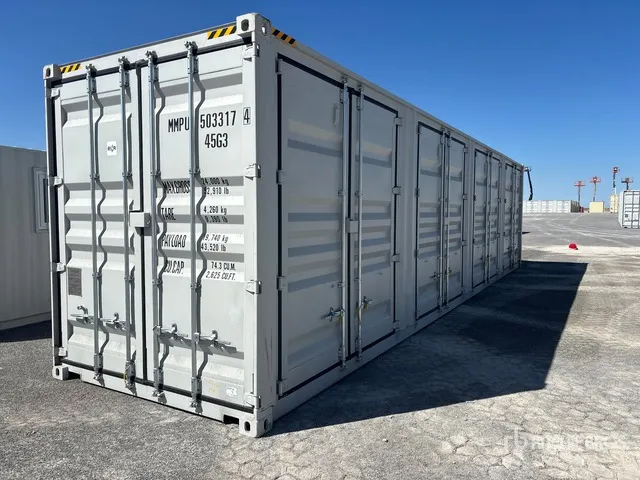 2026 40 ft High Cube Multi-Door Storage Container