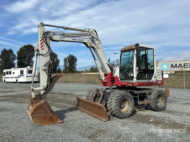 2006 Takeuchi TB175W Wheel Excavator