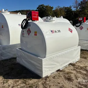 2026 AM Tank 1000 Diesel 1000 gal Skid Mounted Steel Diesel Fuel Tank (Unused)