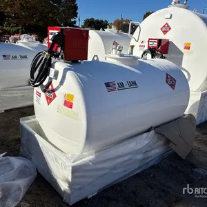 2026 AM Tank 500 Diesel 555 gal Skid Mounted Steel Diesel Fuel Tank (Unused)