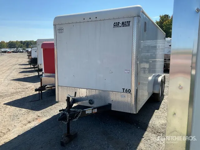 2023 Car Mate CM716CC-HD 16 ft T/A Enclosed Trailer