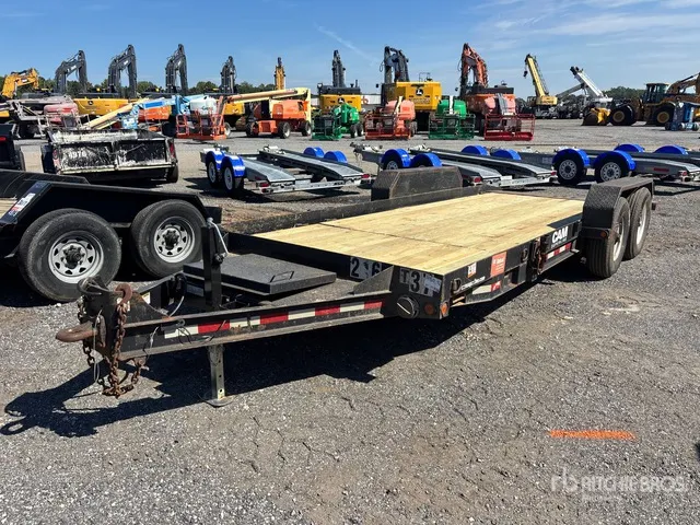 2016 Cam Superline 19 ft T/A Tilt Deck Trailer
