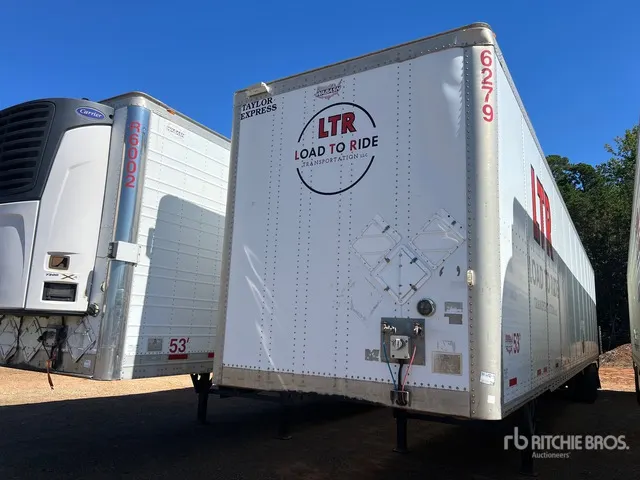 2015 Wabash 53 ft T/A Van Trailer