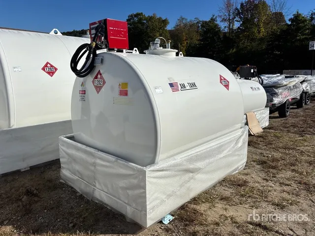2026 AM Tank 1000 Diesel 1050 gal Skid Mounted Steel Diesel Fuel Tank (Unused)