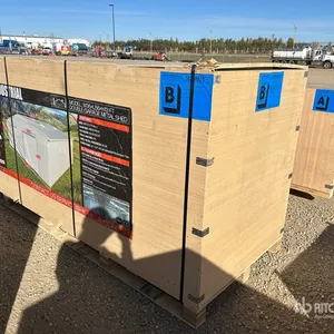 2026 HIlls Industrial 365613 x 56 ft x 13 ft Double Garage Metal Shed (Unused)