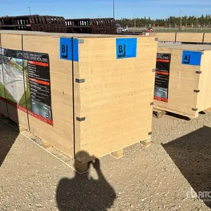 2026 HIlls Industrial 365613 x 56 ft x 13 ft Double Garage Metal Shed (Unused)
