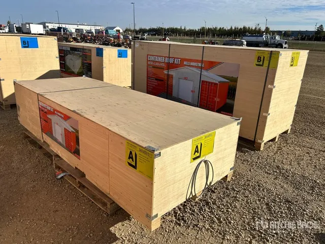 2026 HIlls Industrial 403613 36 ft x 40 ft x 13 ft Container Shelter (Unused)