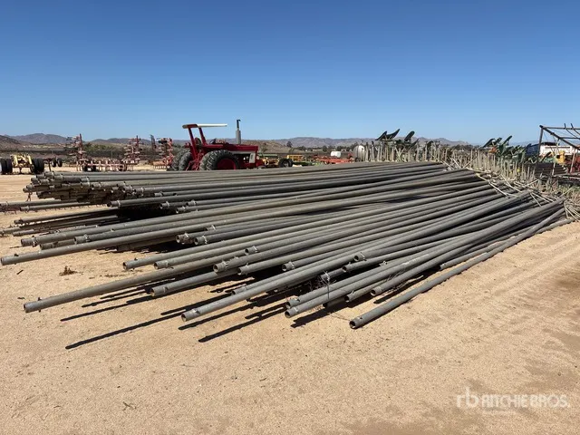 Quantity of Aluminum 2 in Irrigation Pipe