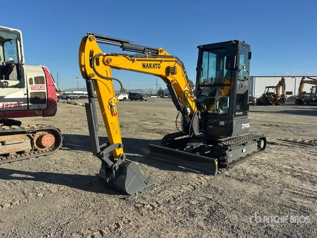 2026 NAKATO ZT40G Mini Excavator (Unused)