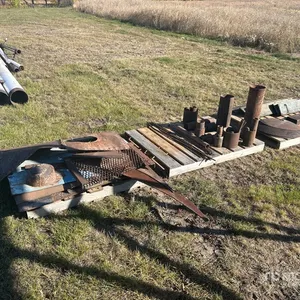 Quantity of (3) Pallets of Scrap Steel