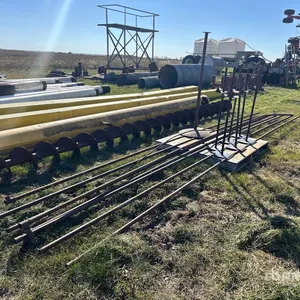 Quantity of (8) 20 ft Pipe & Stand