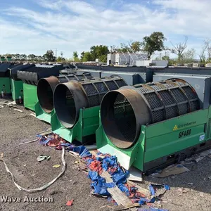 (12) Erie Industries GF480 trommel screens