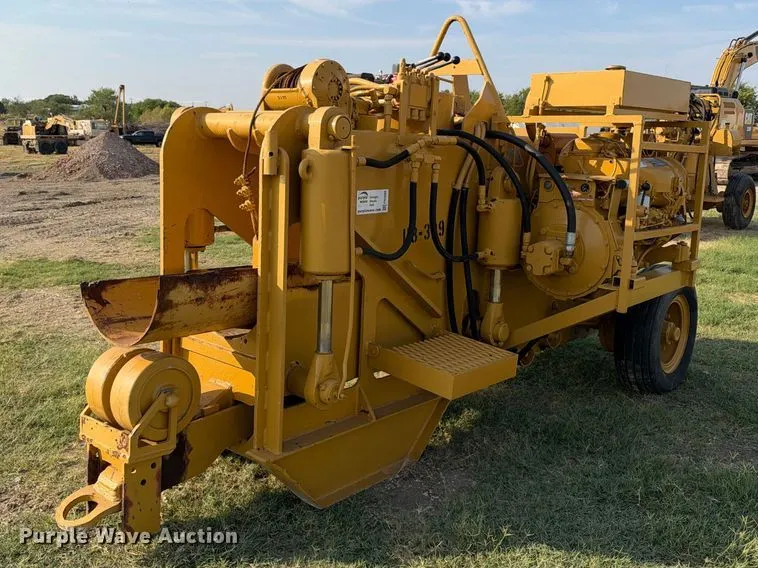 M.J. Crose Mfg 6"-20" pipe bending machine