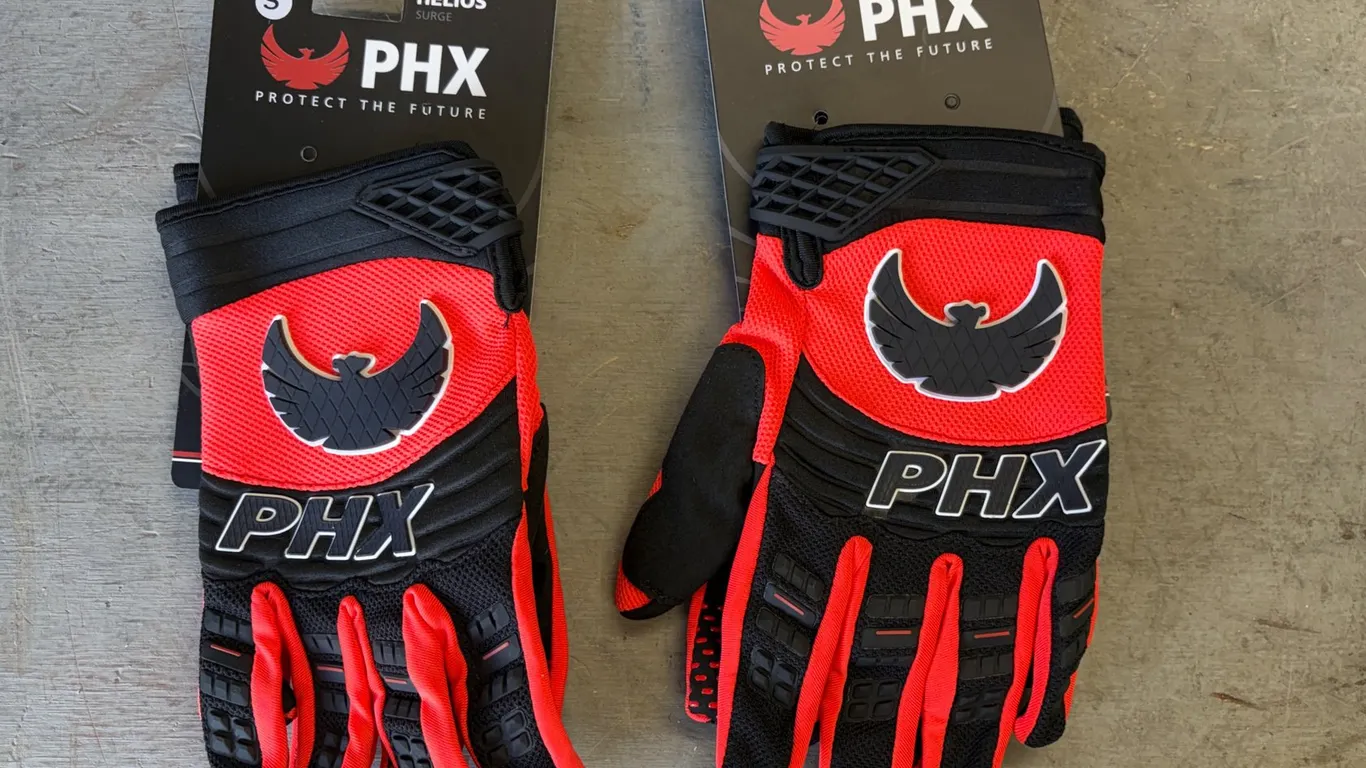 (2) Unused Pairs of PHX Helios Gloves - Adult S