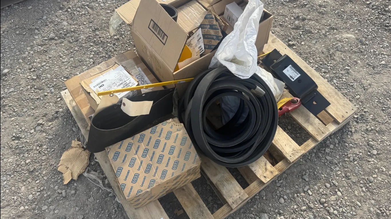 Assorted New Holland Combine Parts
