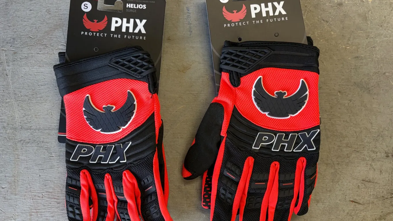 (2) Unused Pairs of PHX Helios Gloves - Adult S