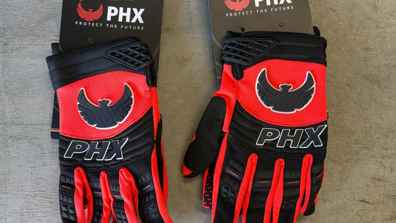 (2) Unused Pairs of PHX Helios Gloves - Adult S