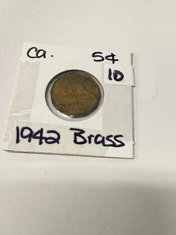 1942 Brass Nickel