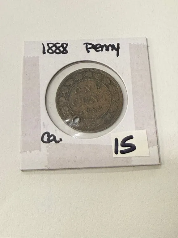 1888 Big Canadian Penny