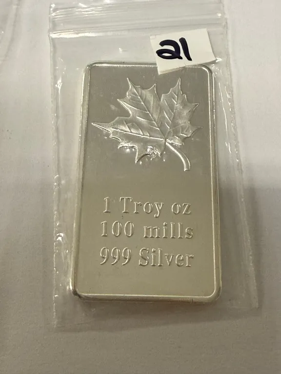 One Ounce Silver Plated Bar