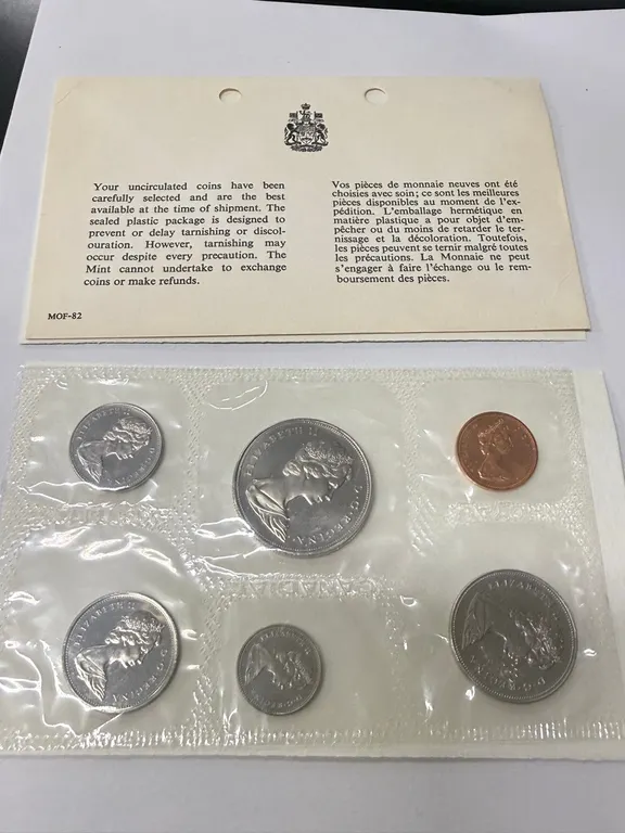 1968 Uncirculated Canadian Coin Set