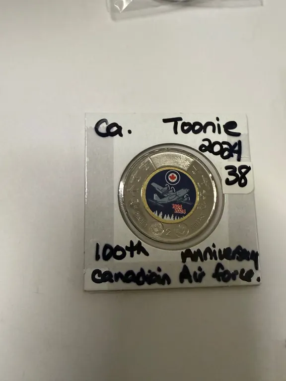 2024 100th Anniversary Canadian Air Force Coin