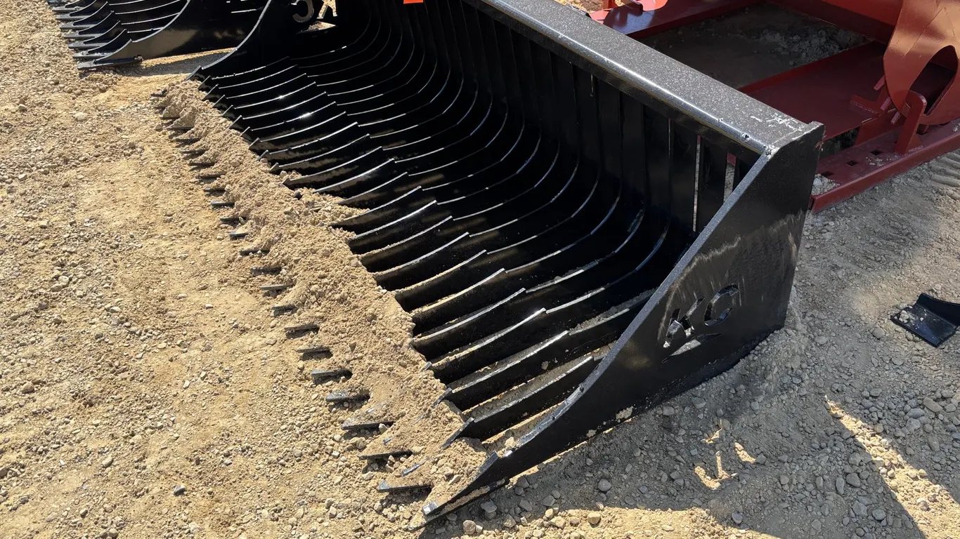 71" Skid Steer Snow and Litter Bucket