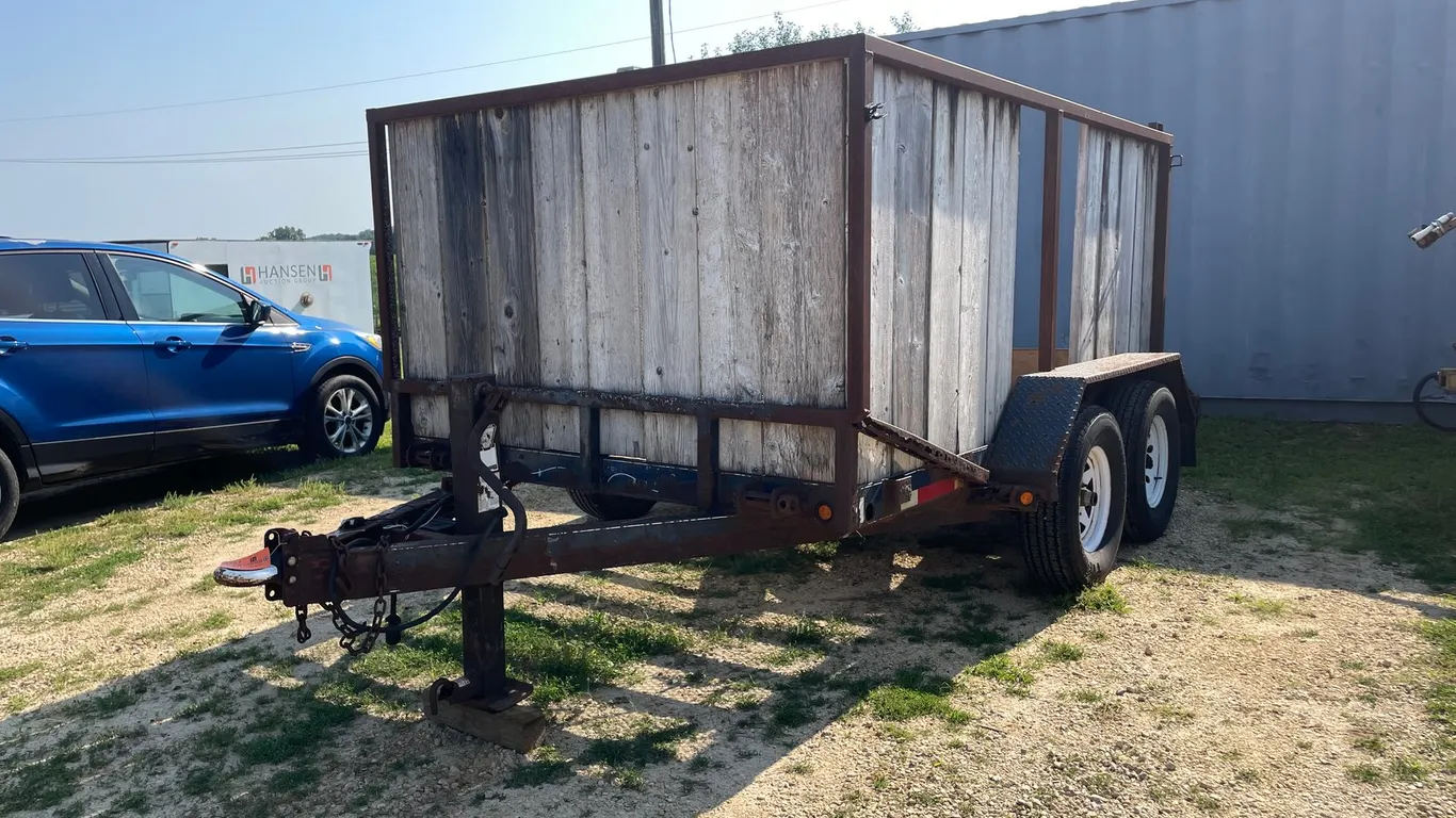 Homemade Firewood Trailer (No Title)