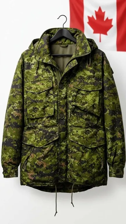 Canadian Forces ICE Combat Parka and Overalls Set CADPAT 2004-2005