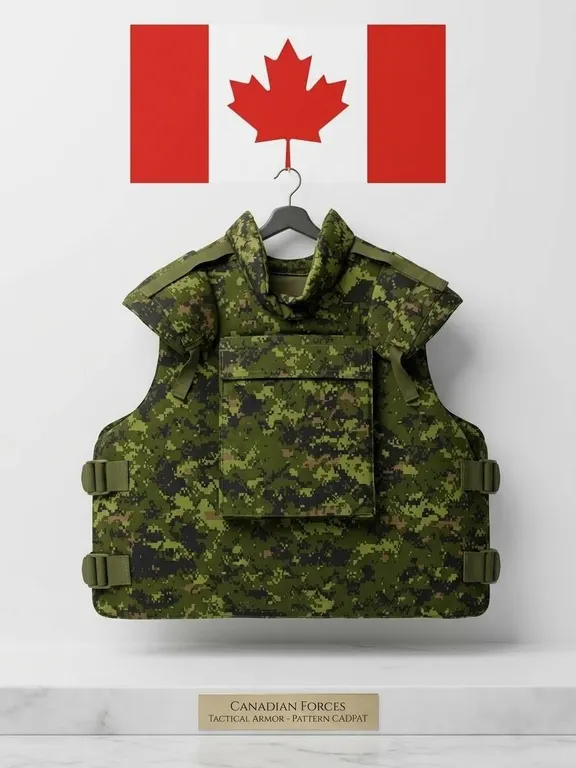 Canadian Forces Tactical Armour Carrier Pattern CADPAT X-Large Tall