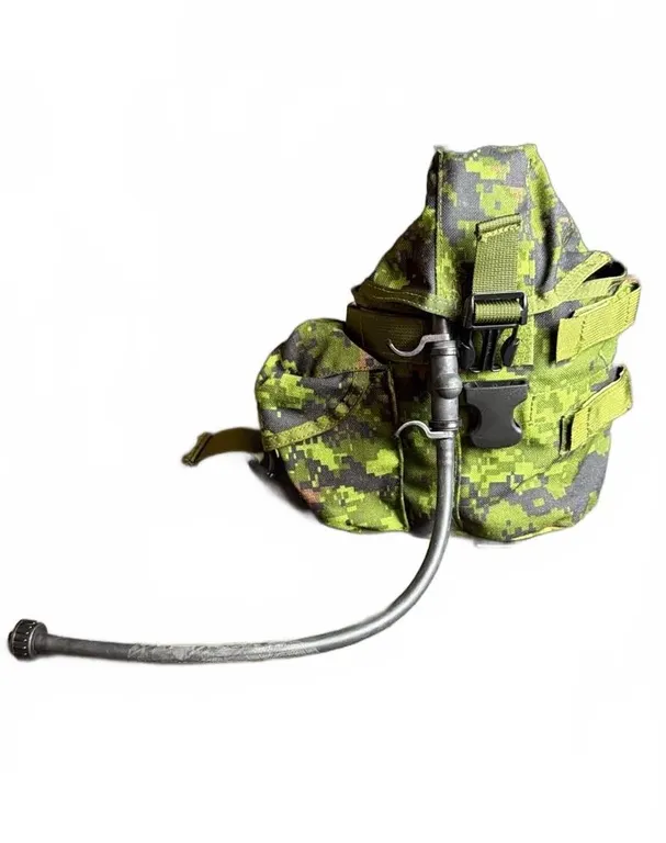 Canadian Military Camo Hydration Pack With Drinking Tube