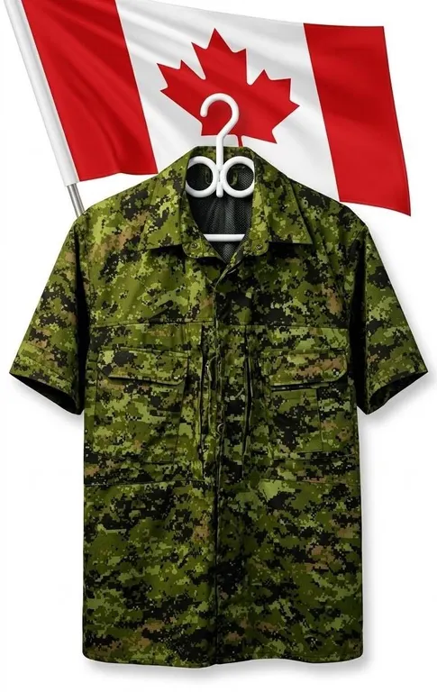 Canadian CADPAT Short Sleeve Combat Shirt