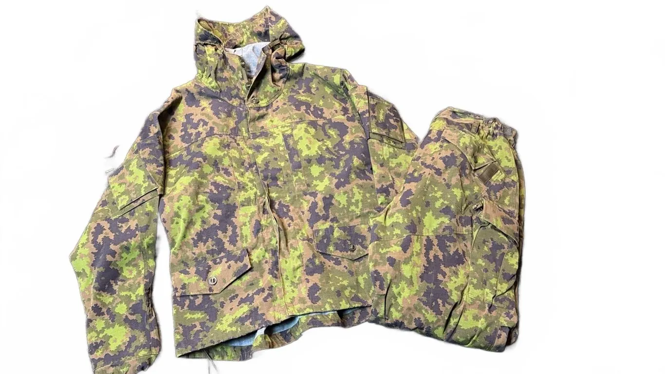 Finnish M05 Camouflage Military Uniform Set Jacket and Trousers