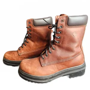 Terra Leather Safety Work Boots, Size 43 EU, Made in Canada, Model LM 31401 7945