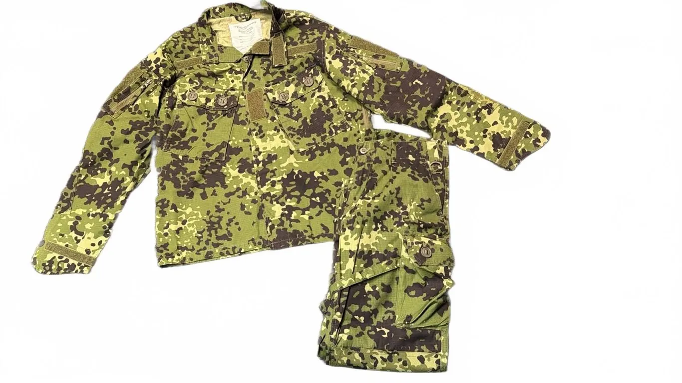 TacGear Kommando Field Jacket and Pants Set Green Camo Size L/2/54