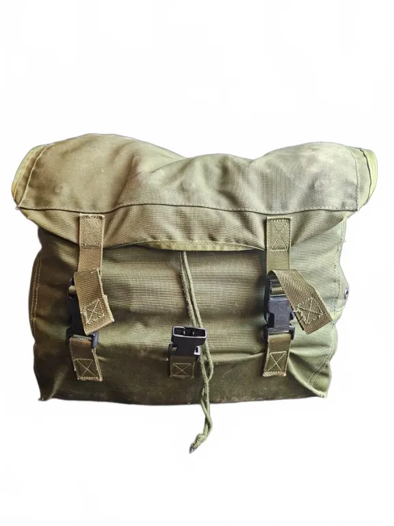Military Style Green Rucksack with Canteens and MBC Filters