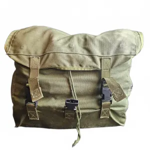 Military Style Green Rucksack with Canteens and MBC Filters