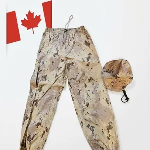 Canadian Forces CADPAT AR Rain Suit Trousers and Boonie Hat