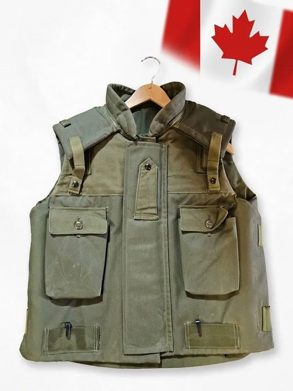Canadian Military Green Tactical Ballistic Vest