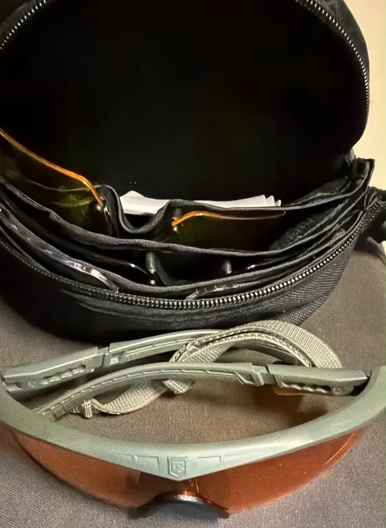 Revision Military Eyewear Set with Multiple Lenses and Zippered Case