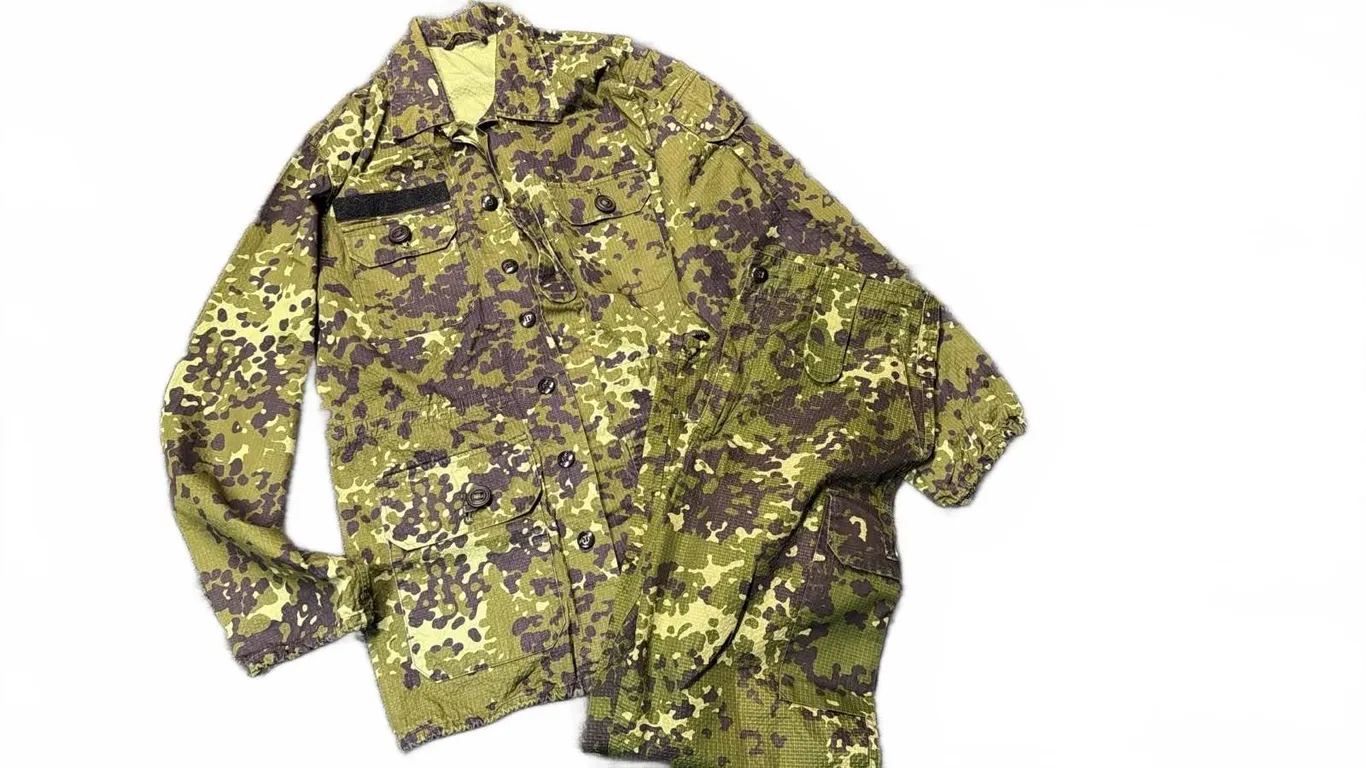 Danish M84 Flecktarn Camouflage Field Uniform Set HMAK 2004 Size 9